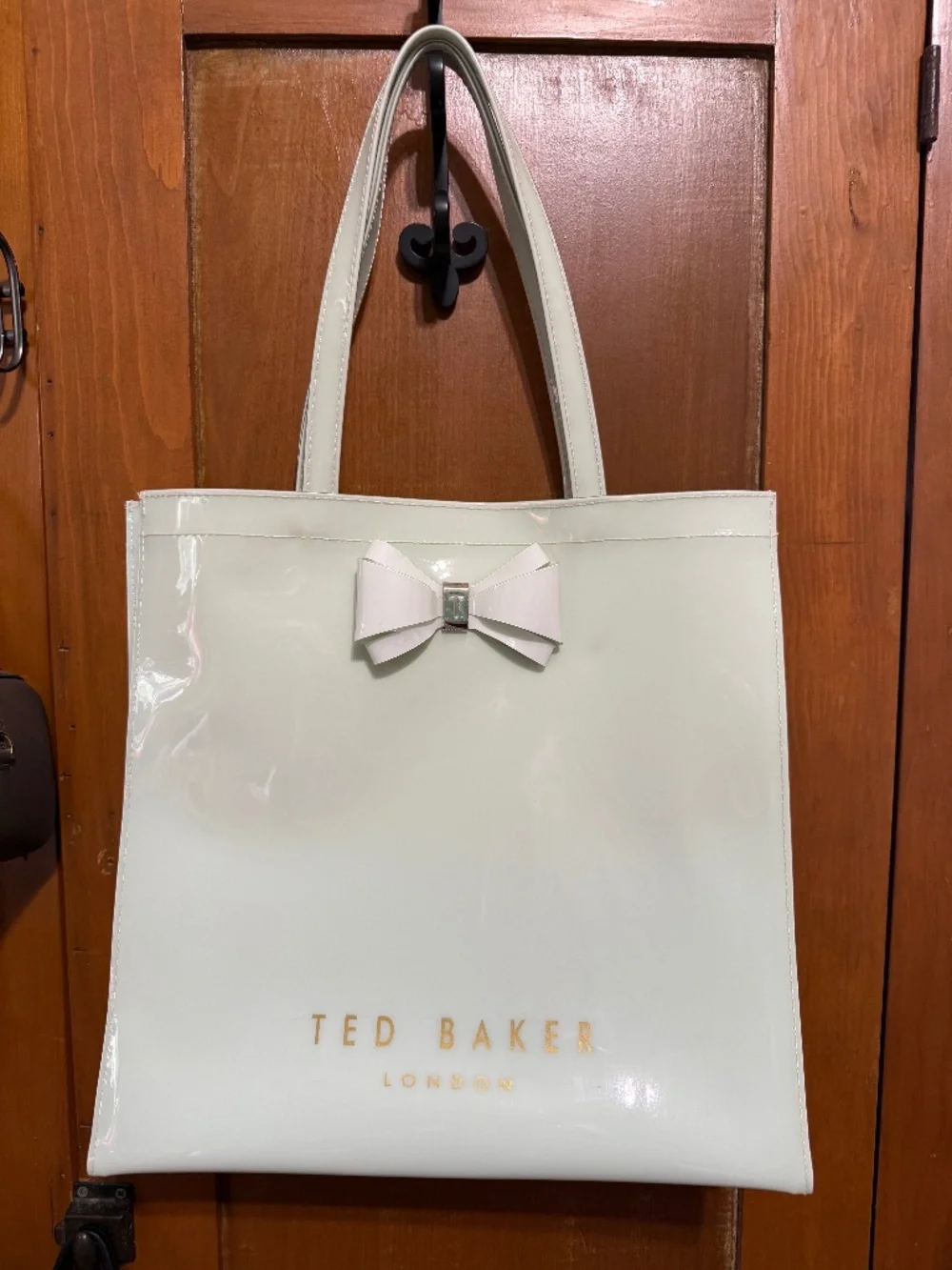 Large Ted Baker Signature Tote in Lt Green